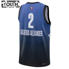 Dres All-Star 2023 Team 1 Shai Gilgeous Alexander 2 Nike Plava Swingman - Dječji